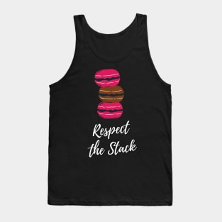 Respect the Stack - Macarons Tank Top